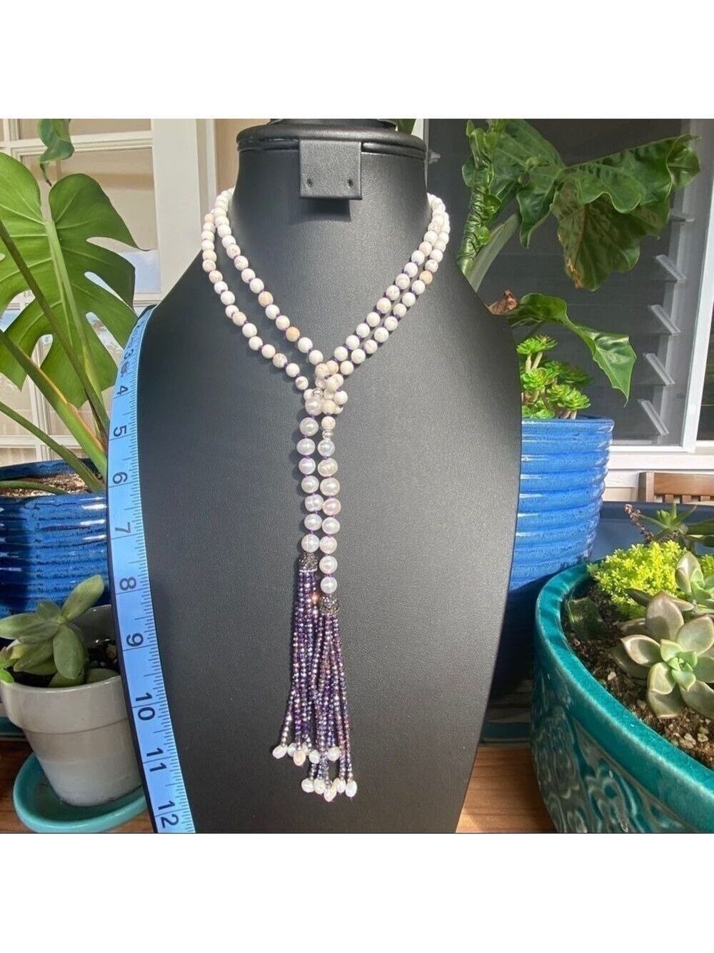 Vantel Pearl Co. Such a Tease Lariat Necklace